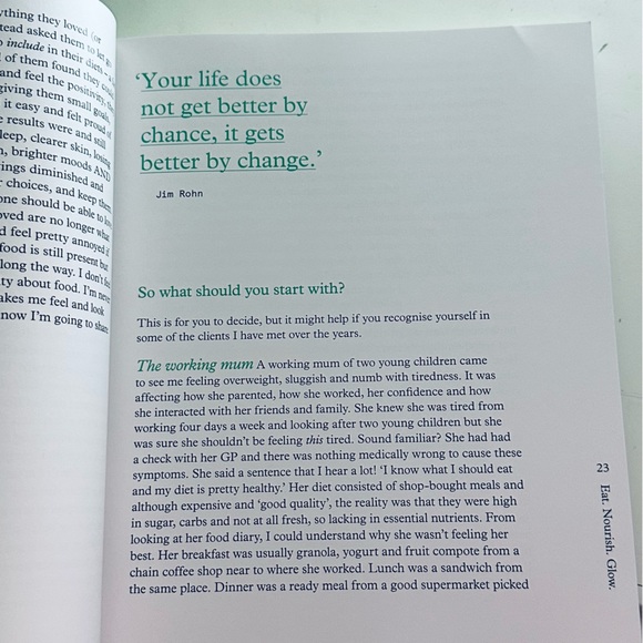 NEW Amelia Freer Eat Nourish Glow Paperback Cookbook Recipe Book - Picture 6 of 12